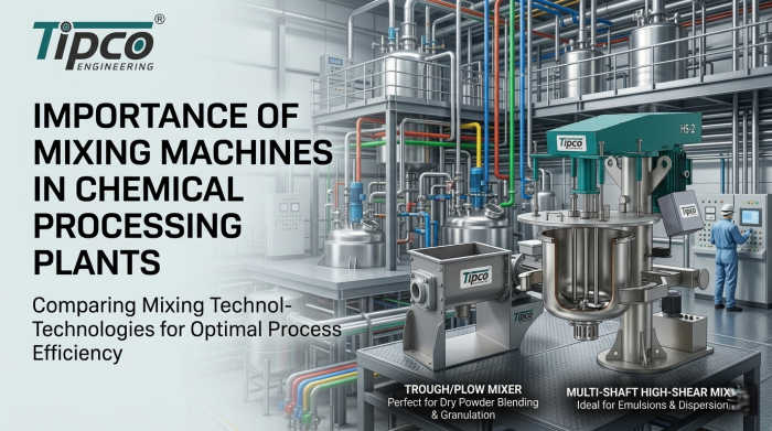 Importance of Mixing Machines in Chemical Processing Plants