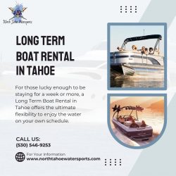 Long Term Boat Rental in Tahoe