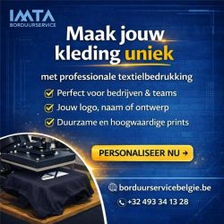 Maak jouw kleding uniek met professionele textiel‑bedrukking!