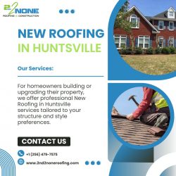 New Roofing in Huntsville