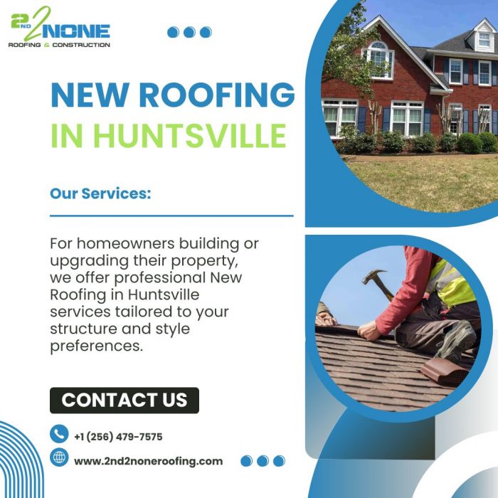 New Roofing in Huntsville
