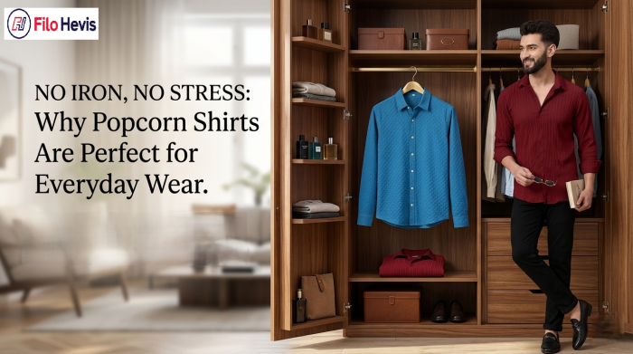 No Iron, No Stress: Why Popcorn Shirts Are Perfect for Everyday Wear