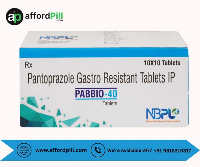 Pabbio 40 Tablets – Free Delivery & Best Deal