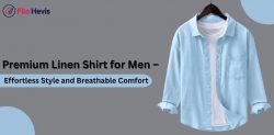 Premium Linen Shirt for Men – Effortless Style and Breathable Comfort