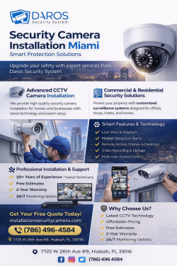 Security Camera Installation Miami – Smart Protection Solutions
