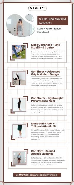 SOKIM New York Golf Collection – Luxury Performance Redefined