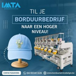 Til je borduurbedrijf naar een hoger niveau!