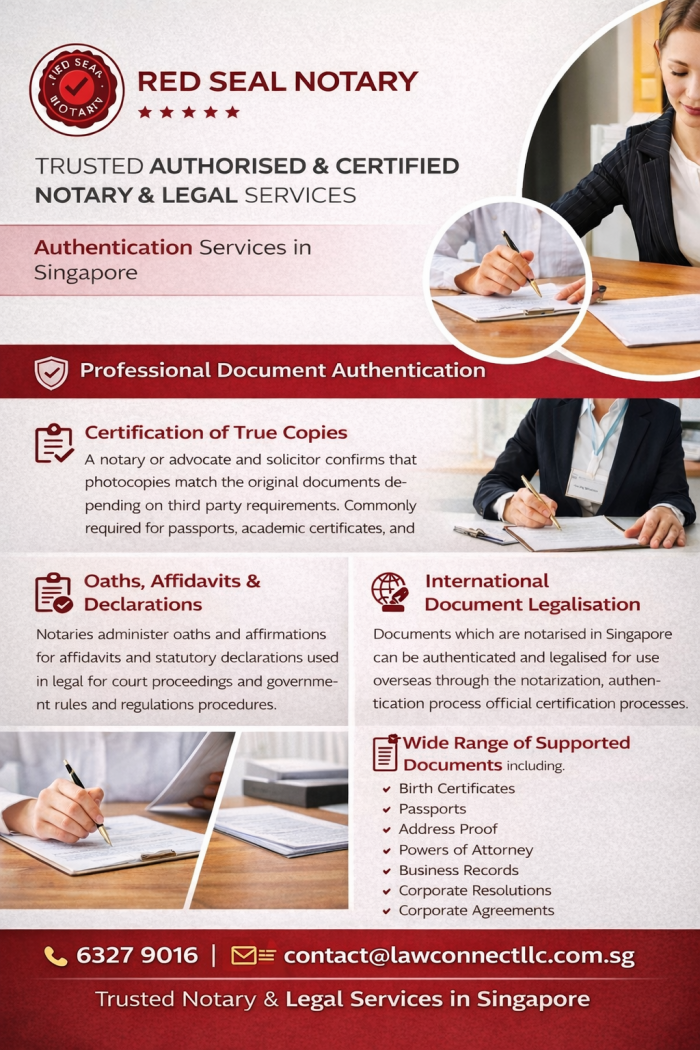 Trusted Authorised & Certified Notary & Legal Services