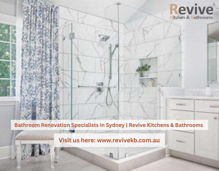 Bathroom Renovation Specialists in Sydney | Revive Kitchens & Bathrooms