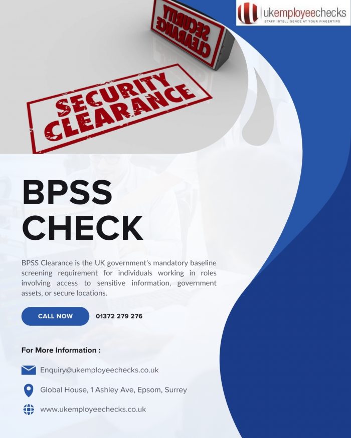BPSS Check For Secure Government Role Hiring