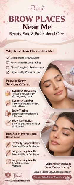 Brow places near me beauty , safe & professional care