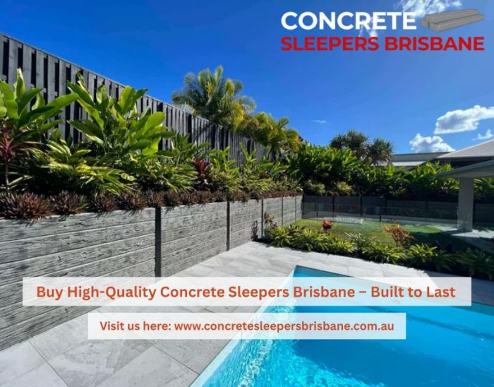 Buy High-Quality Concrete Sleepers Brisbane – Built to Last