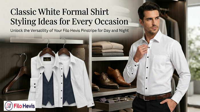 Classic White Formal Shirt Styling Ideas for Every Occasion