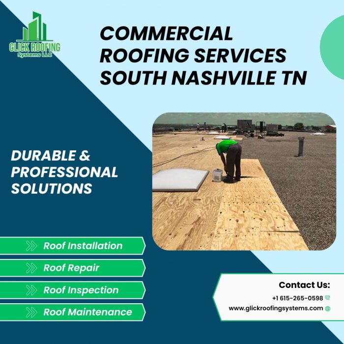 Commercial Roofing Services South Nashville TN – Durable & Professional Solutions