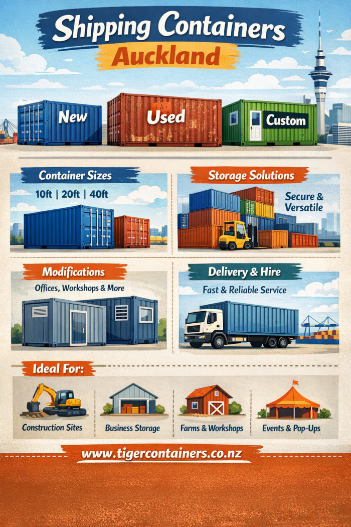 Shipping Containers Auckland