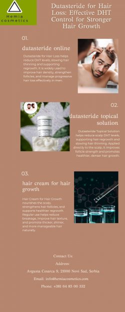 Dutasteride for Hair Loss: Effective DHT Control for Stronger Hair Growth