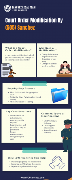 Court Order Modification By (505) Sanchez