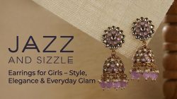 Long & Diamond Earrings for Girls | Jazz and Sizzle
