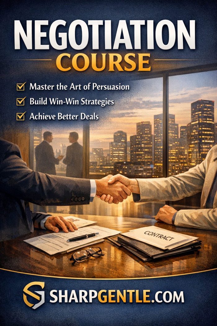 Best Negotiation Training in Switzerland | Sharp & Gentle