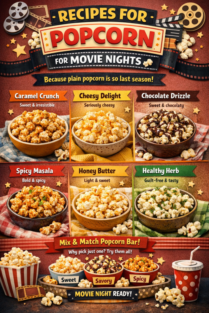 Popcorn Recipes UK for Perfect Movie Nights