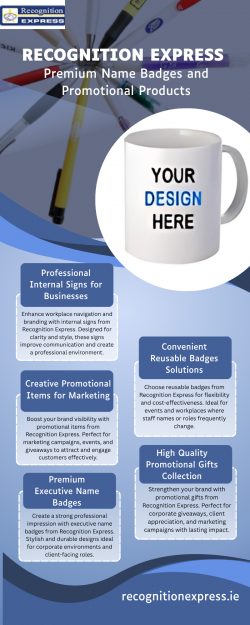 Recognition Express – Premium Name Badges and Promotional Products