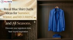 Royal Blue Shirt Outfit Ideas for Summer, Winter, and All Seasons