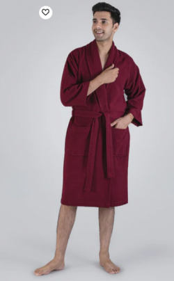 Shop Best Bathrobe for Men Online in India