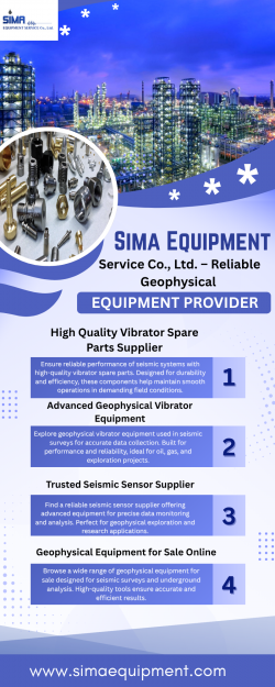 Sima Equipment Service Co., Ltd. – Reliable Geophysical Equipment Provider