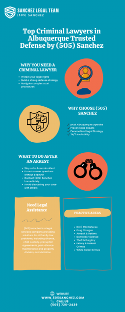 Top Criminal Lawyers in Albuquerque Trusted Defense by (505) Sanchez