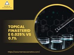 Topical Finasteride 0.025% vs 0.1% by Hemiacosmetics