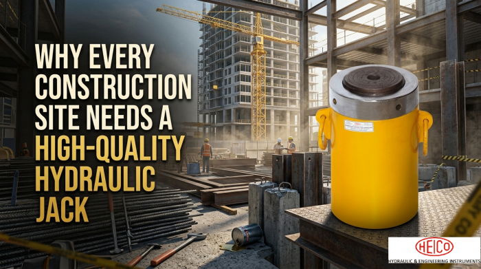 Why Every Construction Site Needs a High-Quality Hydraulic Jack