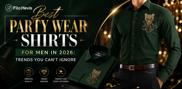 Best Party Wear Shirts for Men in 2026: Trends You Can’t Ignore