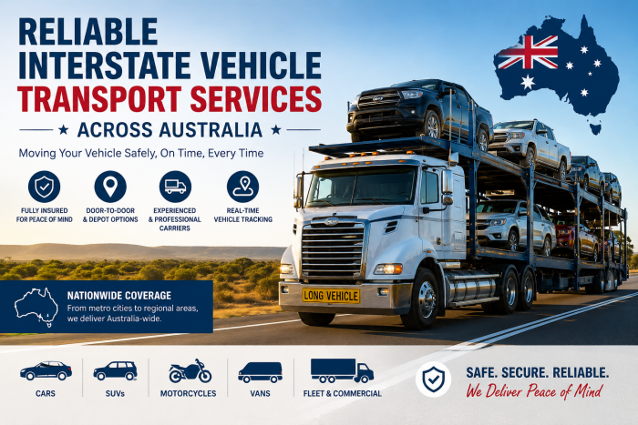 Reliable Interstate Vehicle Transport Services Across Australia