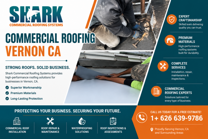 Commercial Roofing Vernon CA | Trusted Roofing Solutions for Businesses