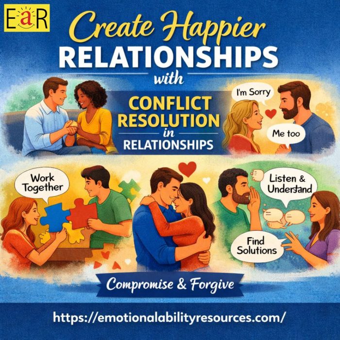 Create Happier Relationships with Conflict Resolution in Relationships