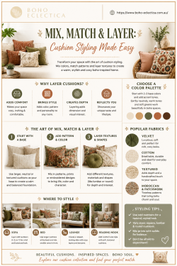 Mix, Match & Layer: Cushion Styling Made Easy