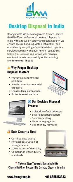Desktop Disposal in India – BWM