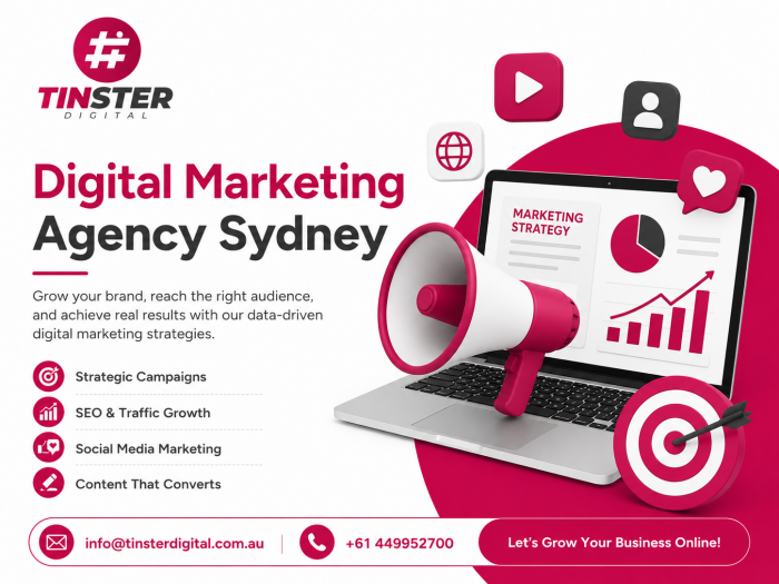 Digital Marketing Agency Sydney – Tinster Digital