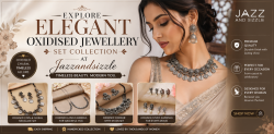 Explore Elegant Oxidised Jewellery Set Collection at Jazzandsizzle