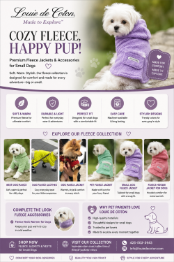Fleece Hoodie Jacket for Dogs – Comfort Meets Style