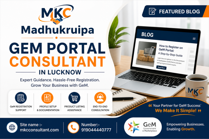 Complete GeM Portal Registration Services in Lucknow
