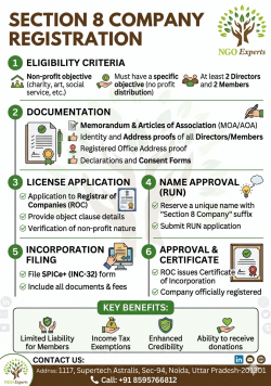 section 8 company registration