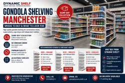 Gondola Shelving Manchester | Same-Day Collection – Dynamic Shelf