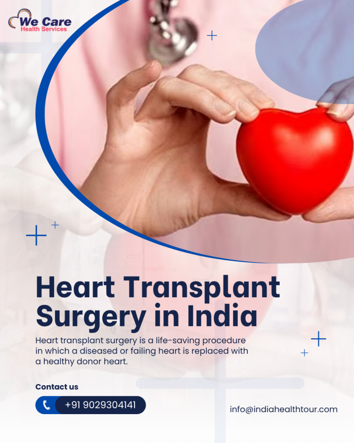 Heart Transplant Surgery in India