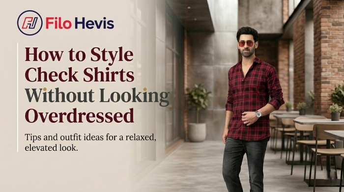 How to Style Check Shirts Without Looking Overdressed