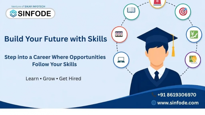 Build Your Future with Skills | SINFODE Skill Development & Career Banner
