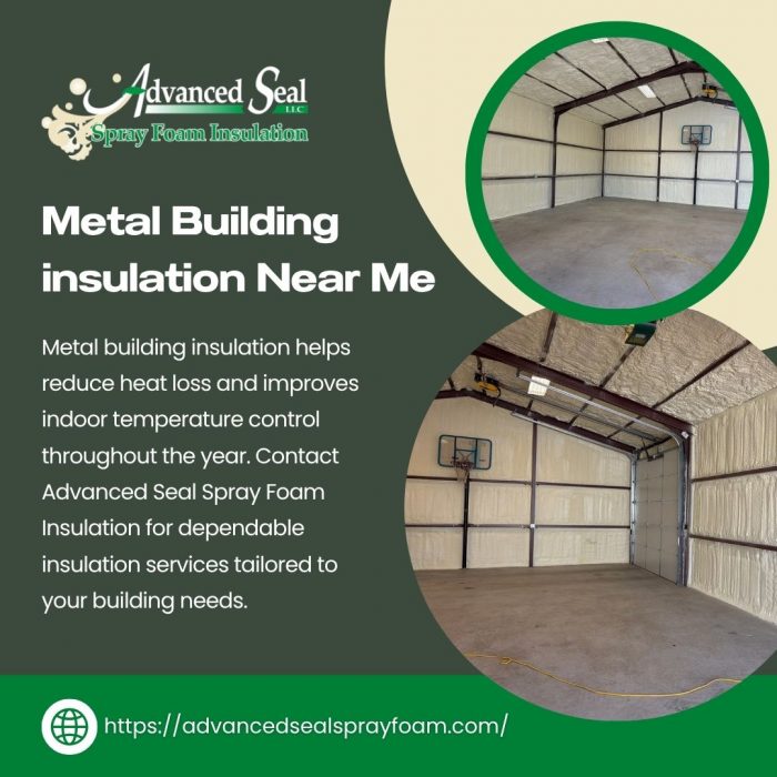 Metal Building Insulation Near Me for Better Energy Efficiency