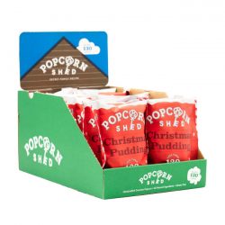Christmas Pudding Popcorn Snack Packs – Spring Sale! Save 19% | Popcorn Shed