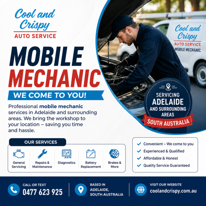 Mobile mechanic Adelaide