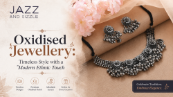 Buy Oxidised Jewellery Set Online | Jazzandsizzle